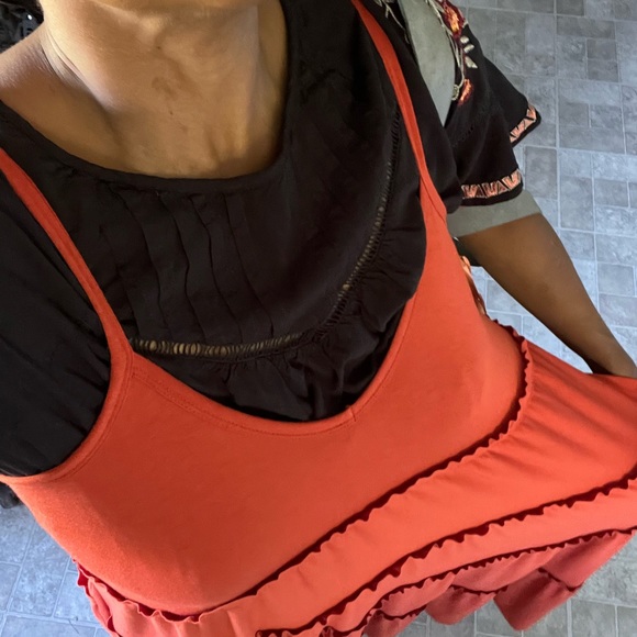 Tiered Fall Dress - Picture 6 of 7